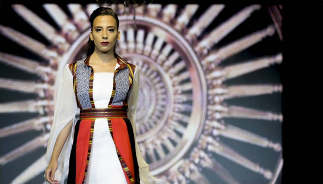 Recycled fashion hits catwalk in Ramallah